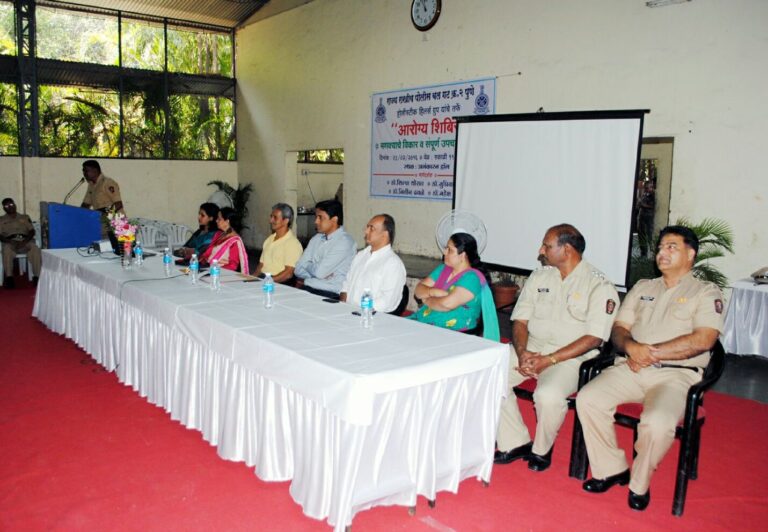 SRPF Workshop Dignitaries